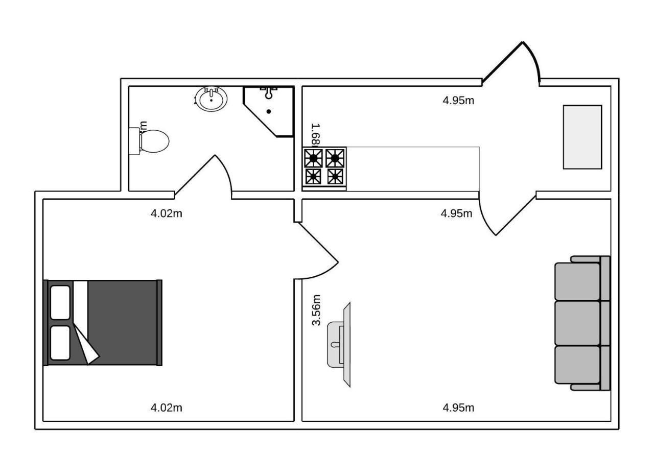 Homely 1 Bedroom Flat By The Copenhagen Lakes エクステリア 写真
